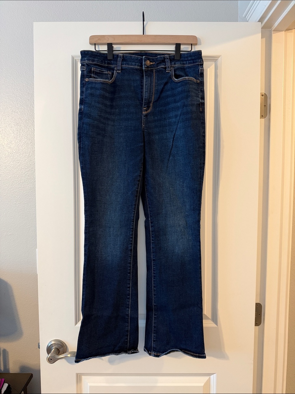 American Eagle Outfitters high rise skinny kick Jeans